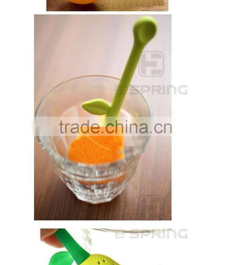 100% Food grade orange pear herbal silicone infusion tea