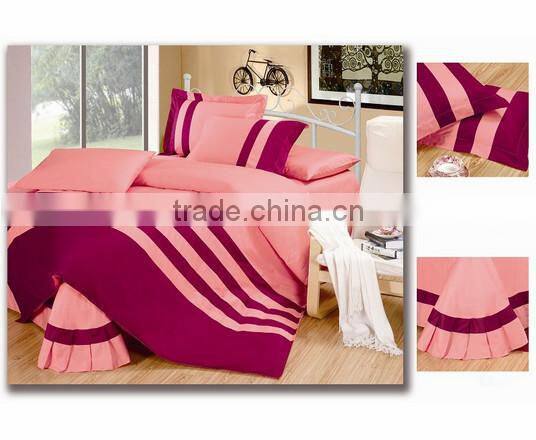 Wholesale indian queen size printing quilted plush fitted bedspreads and matching curtains for hotel