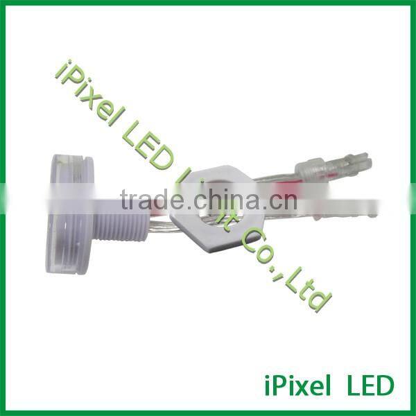 amusement rides led pixel light dc24v 60MM RGB Flatcap