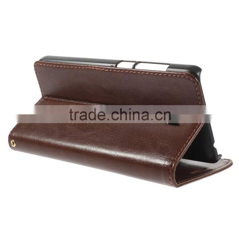 Crazy Horse Stand Leather Cover for Xiaomi 4 MI4,leather case for xiaomi 4 MI4,Xiaomi 4 MI4 leather case