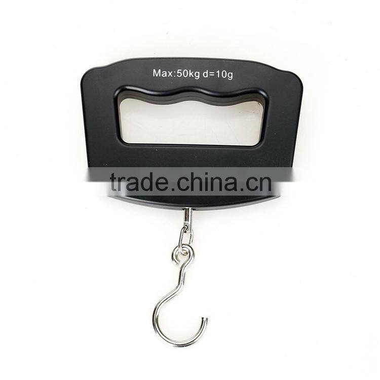 Hot sell digital hanging hook&strap luggage scale 110lb
