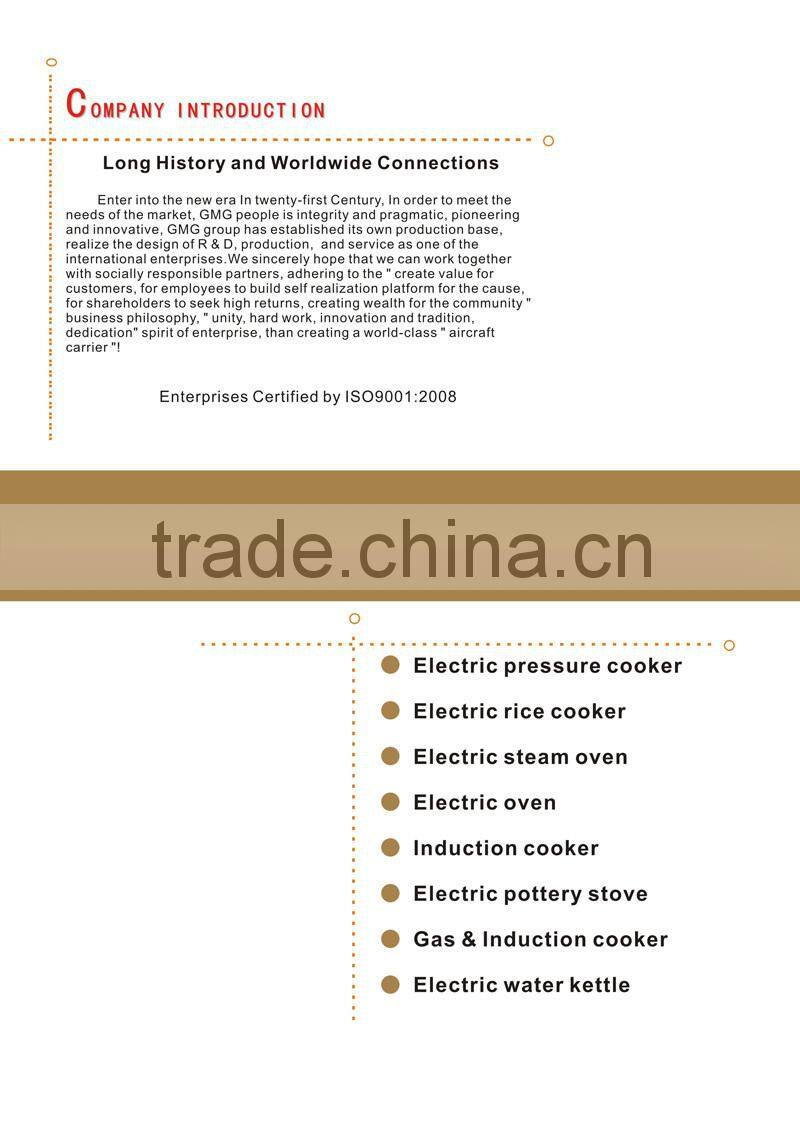 Large Digital Display, Atmospheric &5L/6L Multi Tastes Electronic High Pressure and Low Cooker (GMG)