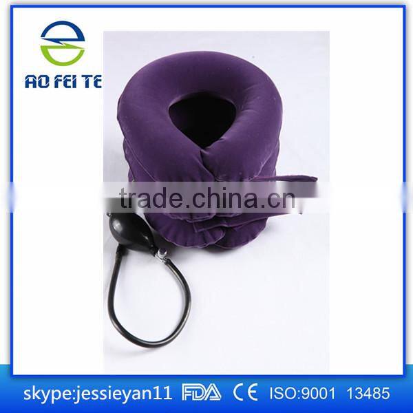 Portable Cervical Collar Neck Support Brace Air Traction Collar For Pain Release