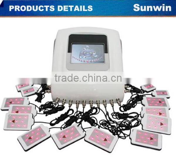 14pcs Dual Wave lipo-laser machine /lipolaser slimming weight loss machine