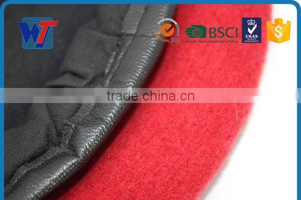 headwear fleece sun officer red military hat for men