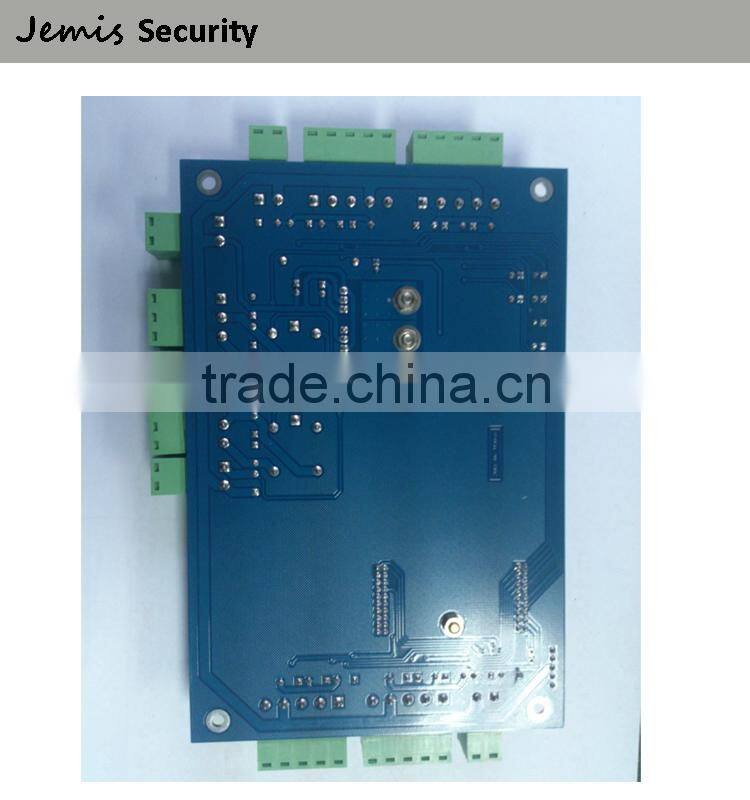 Ethernet Wiegand network TCP IP 4 Door Access Control System+Power+Lock+Reader+Exit Button