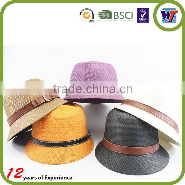 Factory Service Summer Beach Sun Jazz Stingy Brim straw Girls Hat