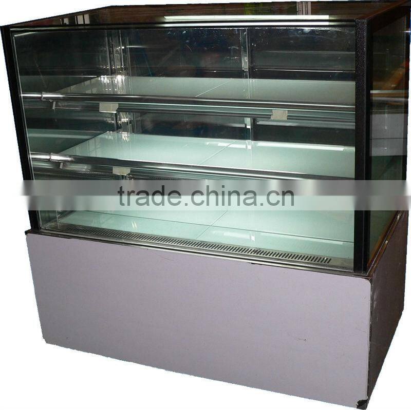 Straing Glass Refrigeration Cake Display Showcase