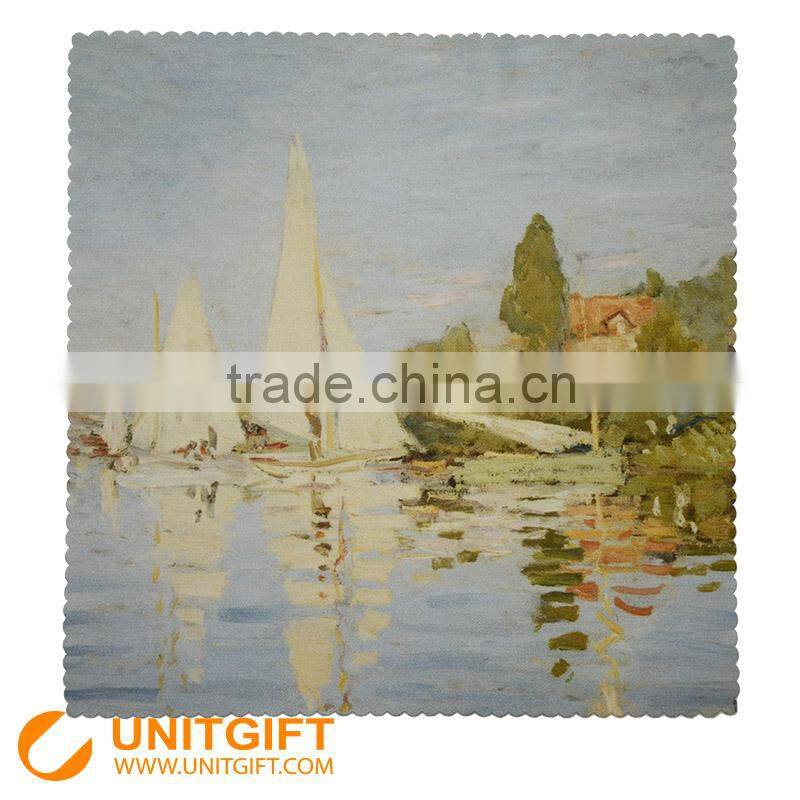 Microfiber cleaning cloth for cleaning glasses camera