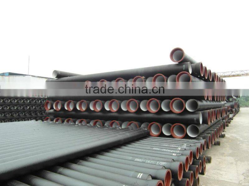 Ductile iron pipe