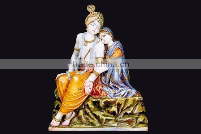 Lord Radha Krishna Marble moorti