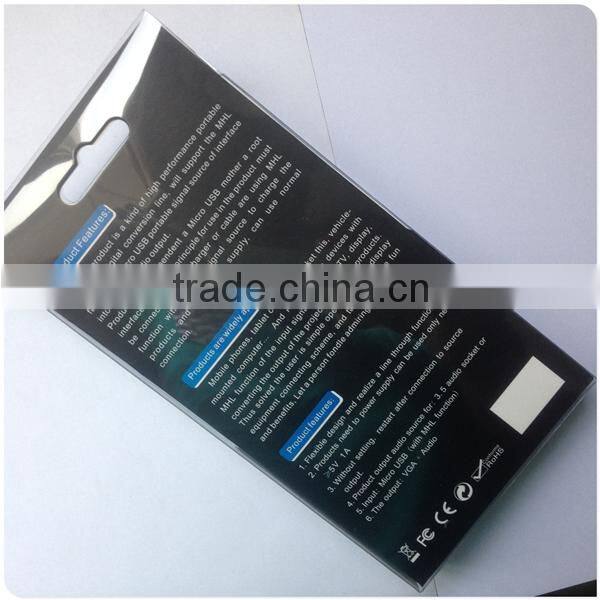 MHL for iphone usb to VGA Adapter for Samsung Galaxy S3 MHL Cable