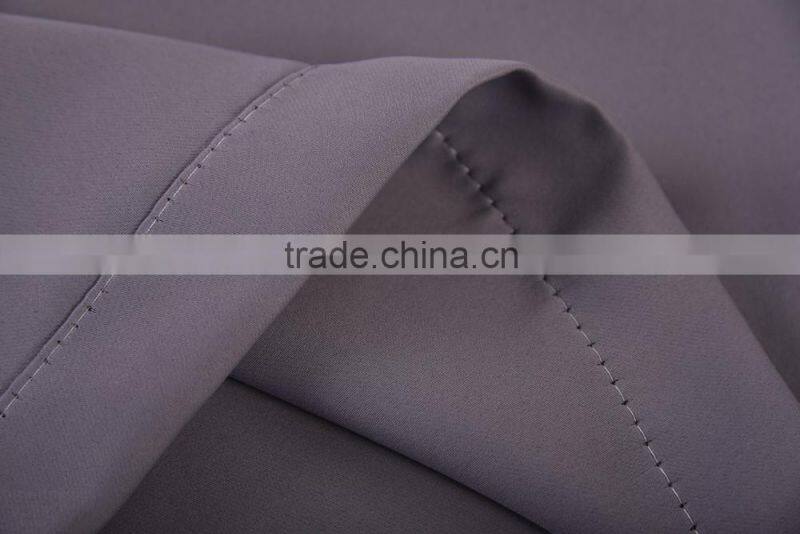 china gold supplier simple design hot sale blackout curtain with magnetic strip