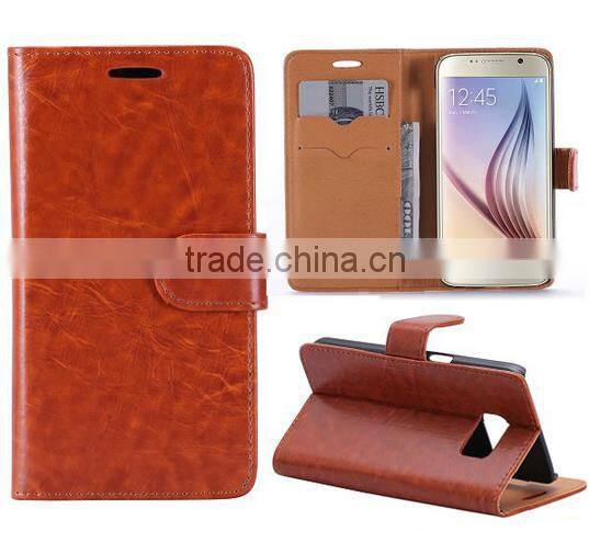 new magnet PU mobile phone case for samsung