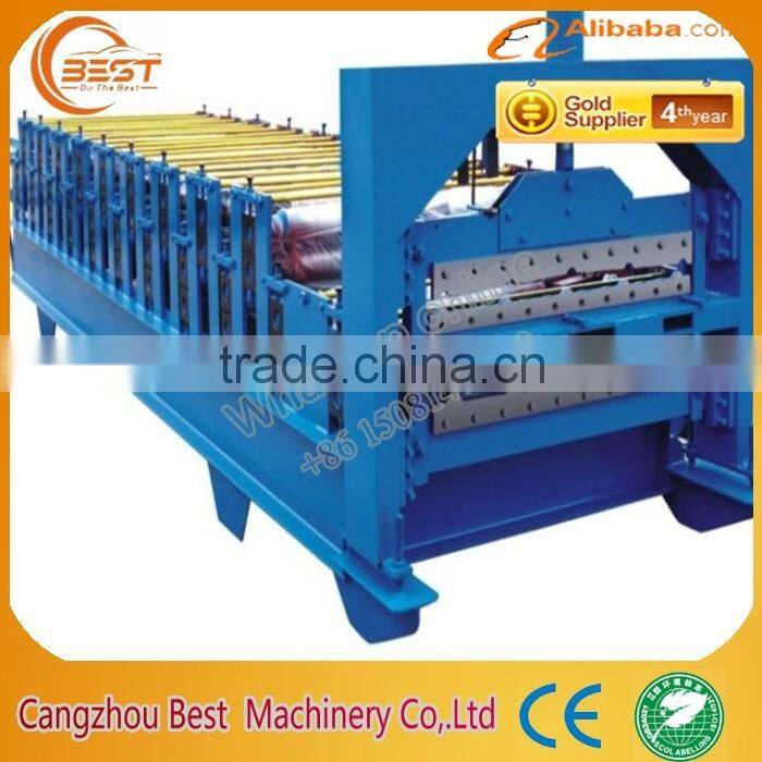 Standing Seam Roof Panel Roll Forming Double Glazing Machine