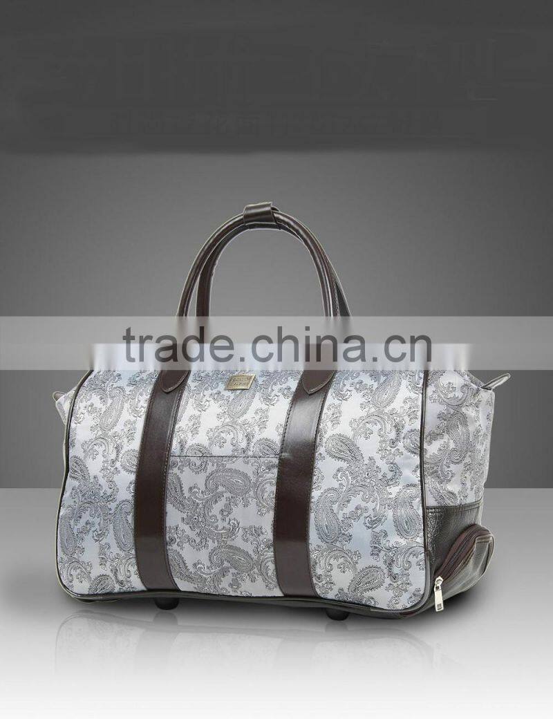Fashionable Travel trolley Luggage bag with Polyester For sale