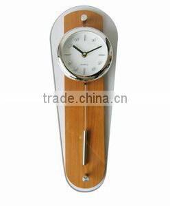 Cason Wooden Pendulum Wall Clock