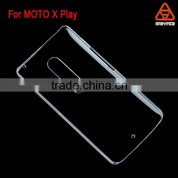 2016 pc ultra slim phone case for MOTO X Play, good for new start business for Motorola X Play 2d sublimation mobile phone cases