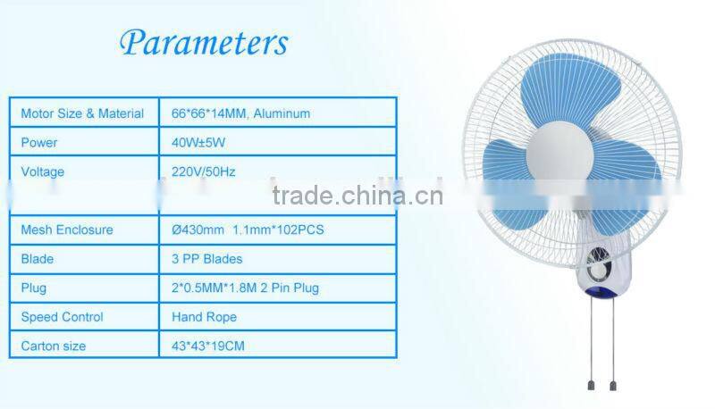 Heavy Duty Wall Mount Fan