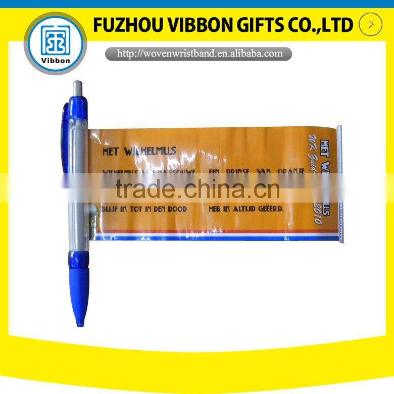 fashion promotion ball pen with custom logo for sale