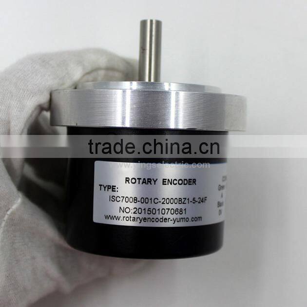 ISC7008 2000ppr dia 8mm optical shaft rotary encoder pulse price incremental rotary encoder