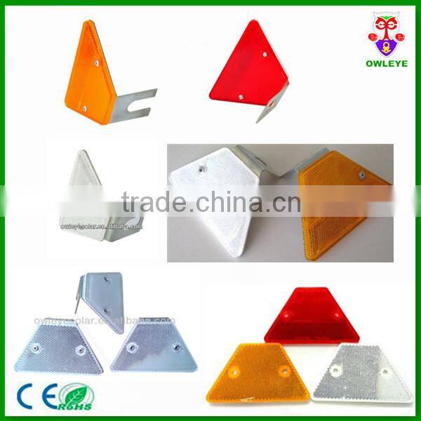 single or double reflector road reflective delineator