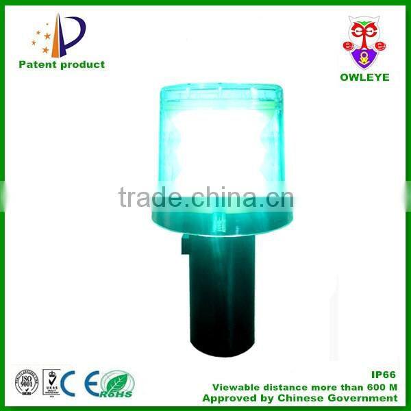 synchronous flash solar blinking light with radio signal that used for road safety