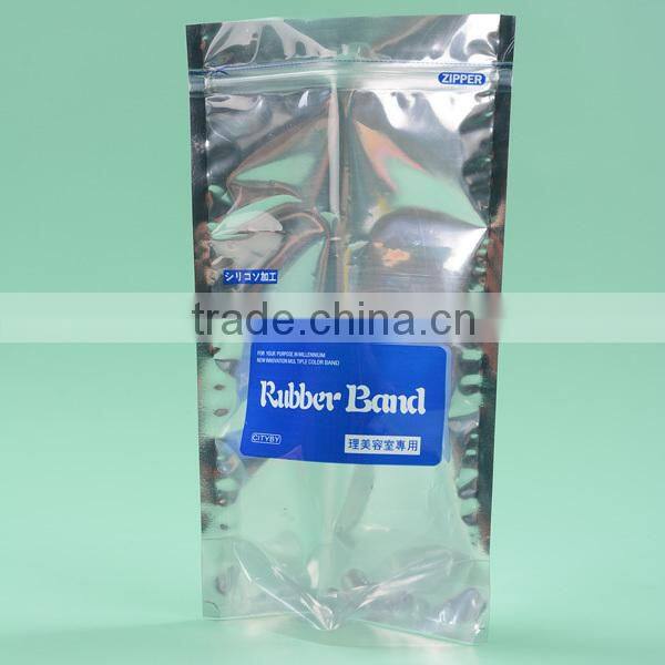High quality Aluminum metallic laminated plastic zip lock bag