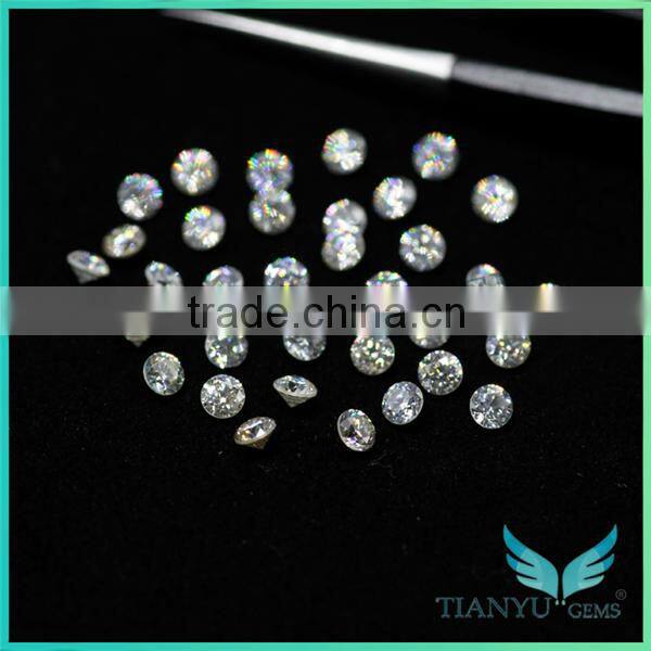1mm - 2mm White VVS small size America moissanite diamond price per carat