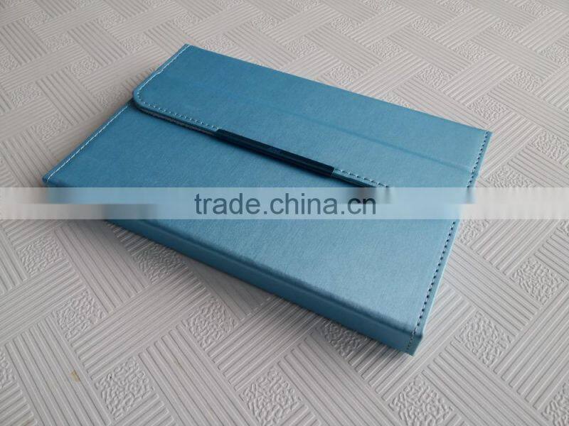 7inch in Sky blue Direct insertion Bluetooth keyboard cases tablet case for ipad