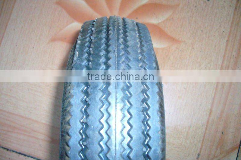 3.00-8 wheel / 3.00-8 rubber wheel with red rim and 13x3 wheel