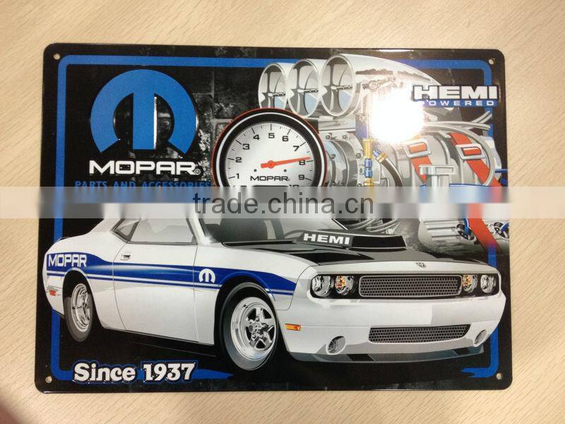 Custom metal sign aluminum plate, 3d road sign