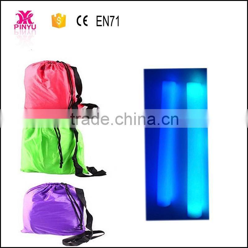 factory Original wholesale sleeping bags laybag with 210T nylon 5 colors available