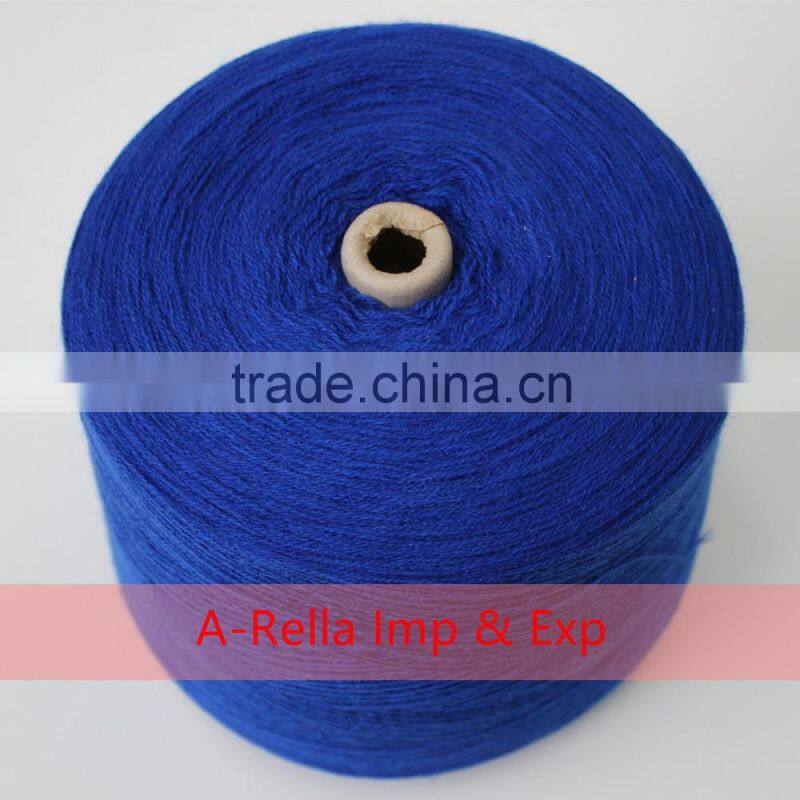 high bulk 100% acrylic yarn dyed in cone
