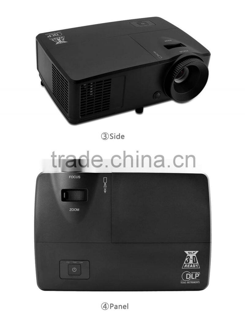 Household Projector LED Video Portable Projector,with dlp tech Support HDMI