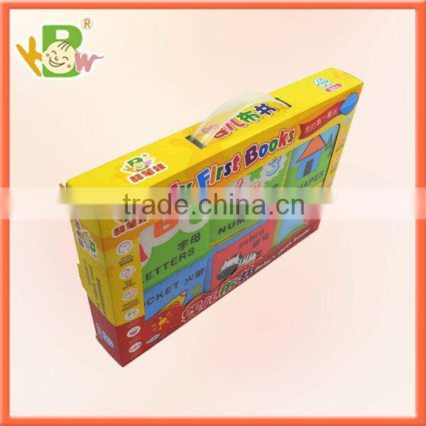 Soft Cloth Book Baby Educational Books Plush Stuffed Animal 6 kinds