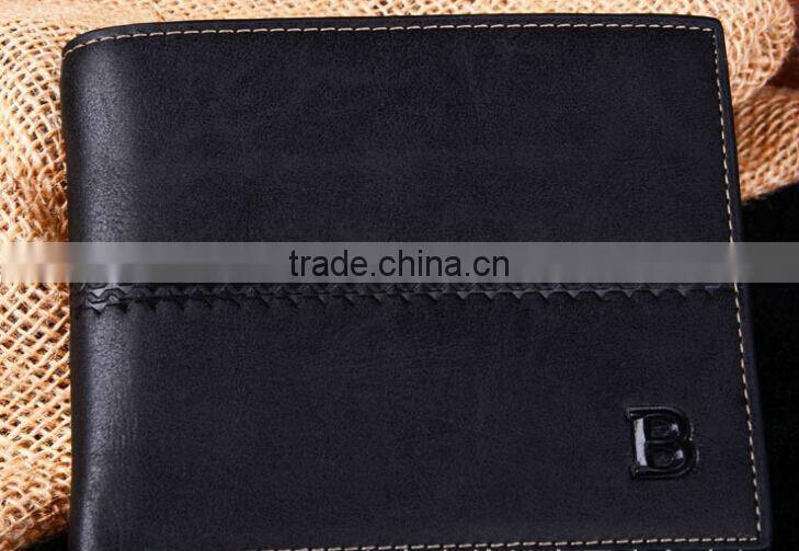 Very Cool Men's Leather Bifold Credit Card Holder Clutch Wallet Slim Purse Handbag