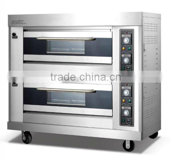 three layers deck oven gas restaurant french bread oven