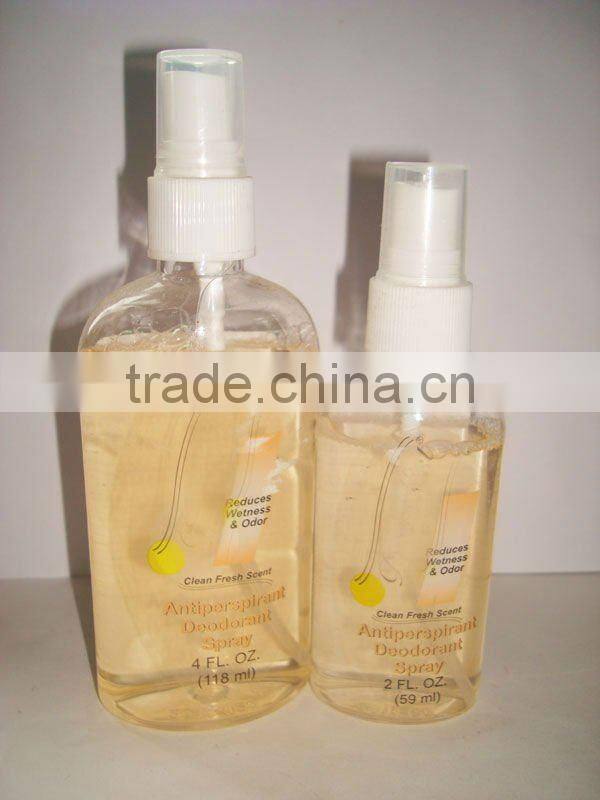 59ml mini fresh anti-perspirant wetness & odor away deodorant spray