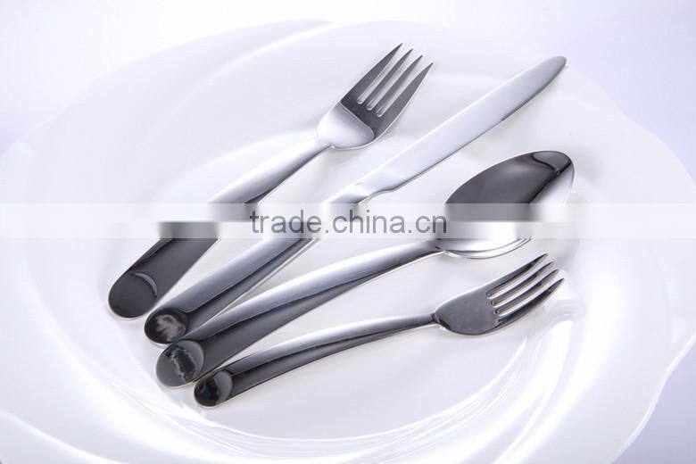 High level stainless steel cutlery flatware for luxury market, international stainless steel flatware