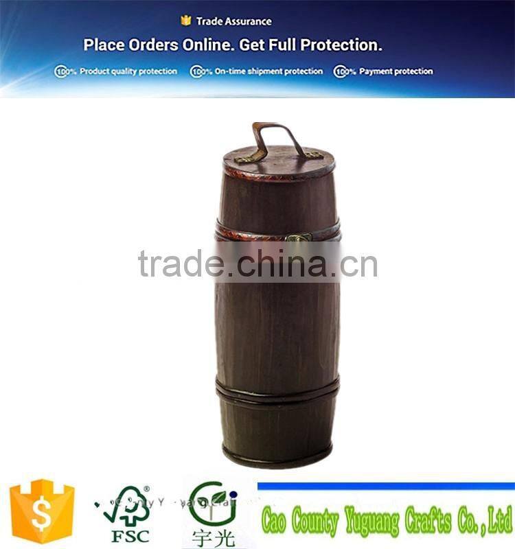 2016 wine box wooden wine single bottle packing box