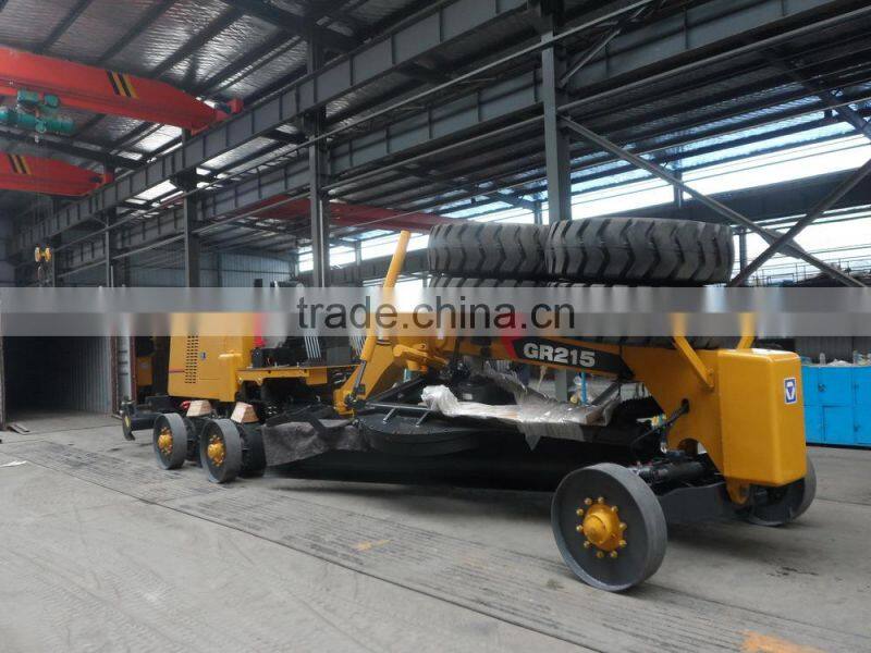 XCMG motor grader GR215 Motor Grader with Air Confitioner ZF Transmission