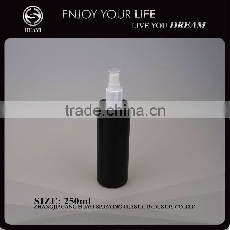 250ml black pet plastic bottles empty for sale