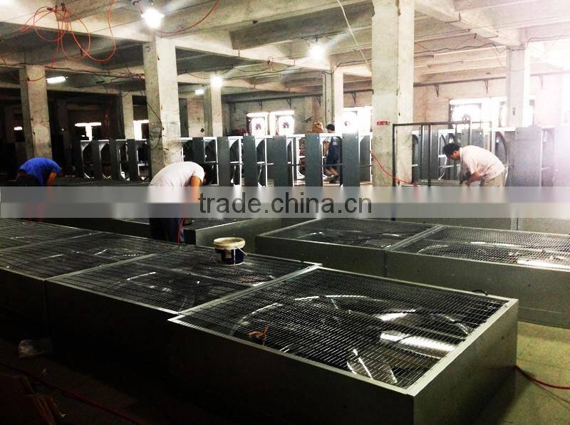 Poultry farm air cooling system wall mounted box exhaust fan