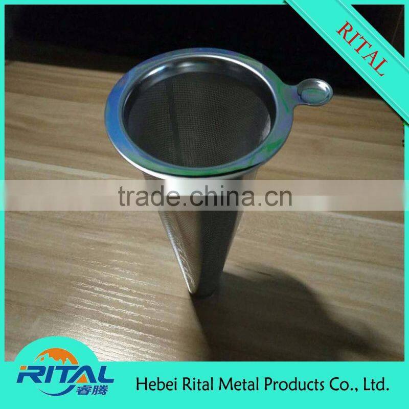 Stainless Steel Reuasble Coffee Filter and Single Cup Coffee Maker