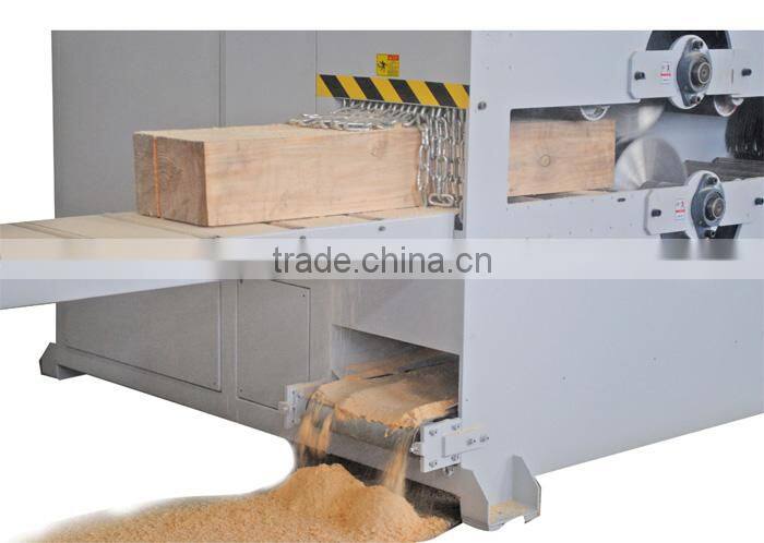 High Efficiency Plank Wood Multi rip Saw Machine of Plank Processing Total