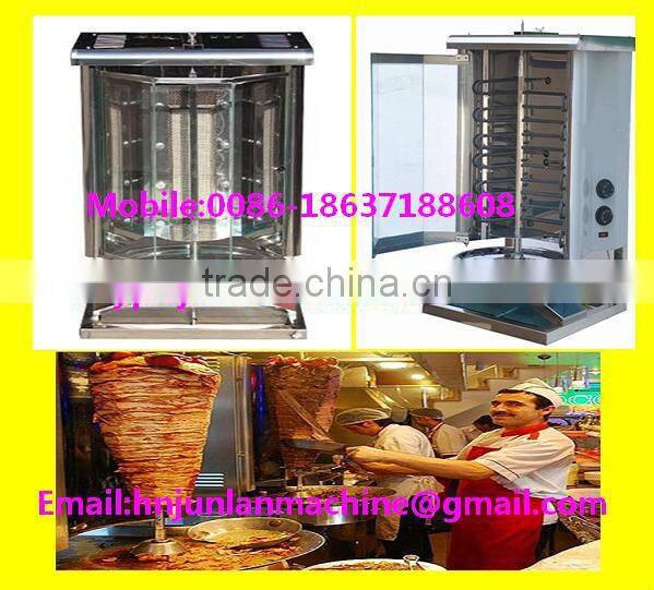 stainless steel gas shish kebab machine/doner kebab machine