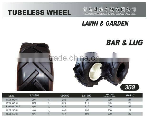 Farm tractor wheel with Dot certificate