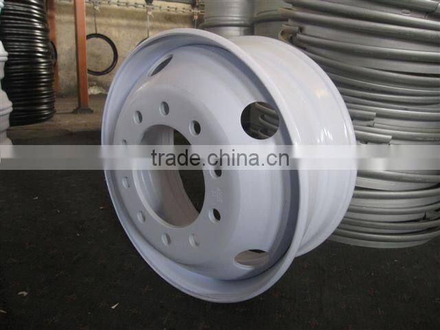 22.5X8.25 tubeless steel truck rims