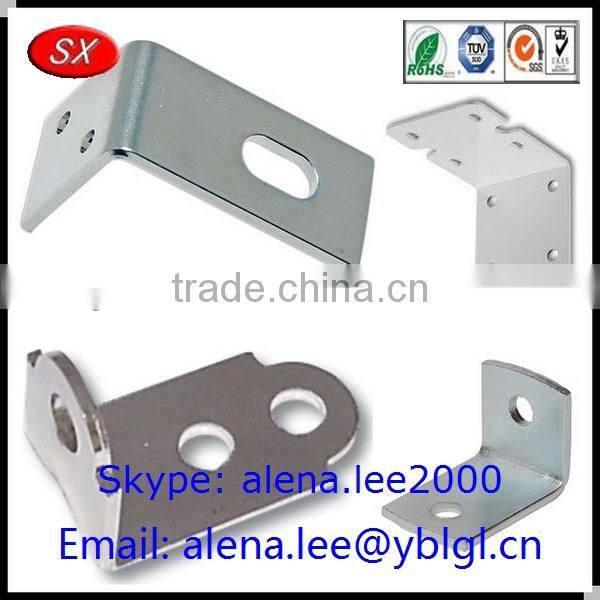 Customized Various types metal adjustable galvanized angle bracket ISO/SGS Passed